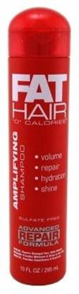SAMY Fat Hair 0 Calories Thickening Shampoo, 10 Ounce [CAT_216]