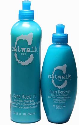 Tigi Catwalk Curls Rock Curly Hair Shampoo And Conditioner Duo