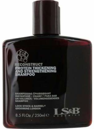 Lock Stock & Barrel Reconstruct Protein Thickening & Strengthening Shampoo 250ml/8.5oz
