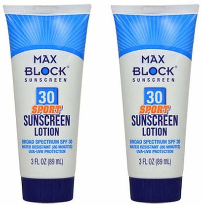 MAX Sunscreen - SPF 50 Sunscreen Lotion