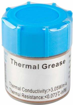 amenity Silicone Heatsink Compounds Cooling Processor CPU Graphics Carbon Based Thermal Paste (10 g 1.93 W/mK) Carbon Based Thermal Paste