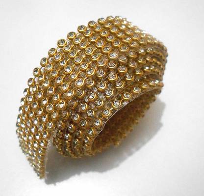 Sei Bella Plastic Multi-Strand Making Stone Jewellery Pastable Lace,Trim for Art & Craft Material, Home Decor, Outfit Designing &Gifts-1.25 Meter