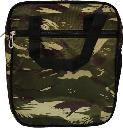 Extreme Machine Military Print Lunch Carry Bag with Zipper Closure Waterproof Lunch Bag