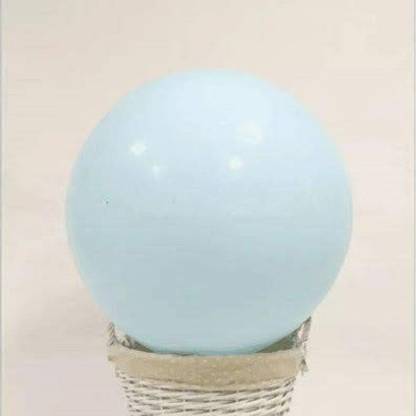 Wanna Party Solid Macaron Bladder Balloon (36 Inch, Blue) Balloon