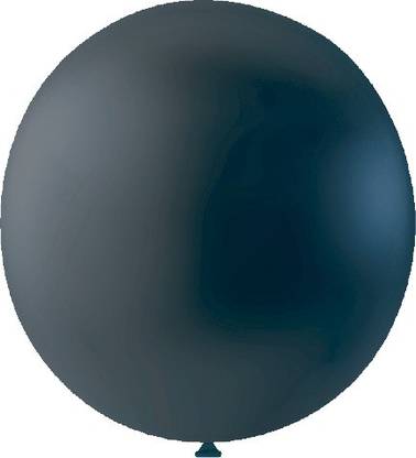 Wanna Party Solid 36" Black Bladder Balloon Balloon