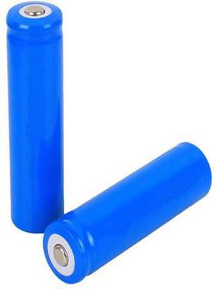 Blue Sky 18 650 Button Top Rechargeable Li-ion battery  (Pack of 2)  Battery