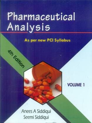 PHARMACEUTICAL ANALYSIS 4ED VOL 1 (PB 2019)