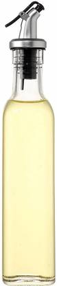 Cloudsell Drizzle Oil Bottle with Flip Cap, 500 ml, Oil & Vinegar Bottle, Pack of 1 500 ml Bottle