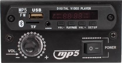 MYWAY Bluetooth DC MP5 Amplifier PLAYER Module, Card, USB Car Stereo