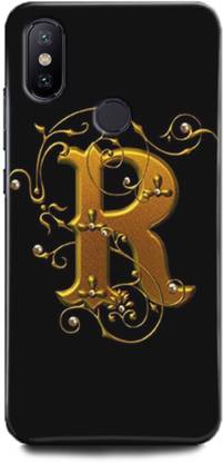 GRAFIQE Back Cover for Redmi Y2 / R Name Back Cover, R Letter Symbols, Alphanate, R Letter, R Alphabet Printed
