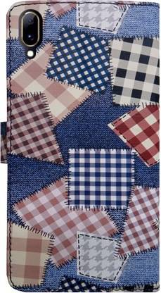 MYSHANZ Flip Cover for Vivo Y97, Vivo Y97 flip cover, Vivo Y97 Desginer Flip cover, Vivo Y97 mobile flip cover (Purple)