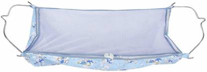 Cuteably Baby Cloth Cradle Swing with Mosquito Net (Sky Blue) (Blue)