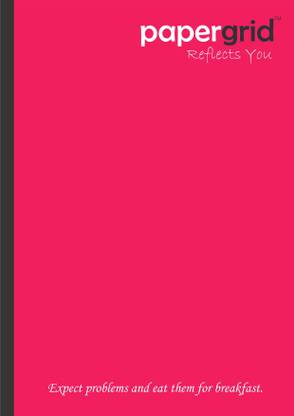 papergrid A4 - 29.7 cm x 21 cm, Unruled A4 Notebook Unruled 356 Pages