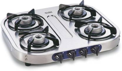 Glen 1041 Aluminium Alloy Burners Stainless Steel Manual Gas Stove