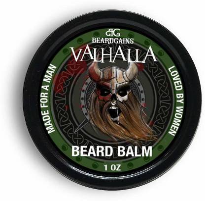Beard Gains 1oz - Valhalla: Beard Balm, Valhalla Medium, 1 Ounce Hair Balm