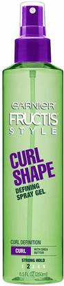 GARNIER Fructis Style Curl Shaping Spray Gel Hair Gel