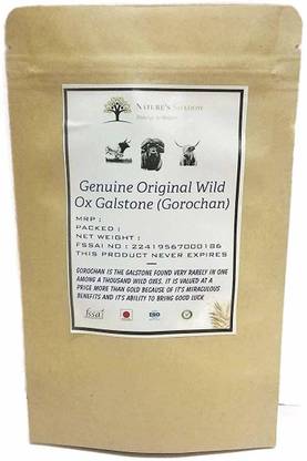 Nature's Shadow Original Genuine Gorochan / Bezoar / Gorojanam (Ox Gallstone)