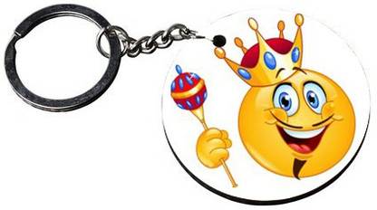 Daily Design And Creation heard emoji - 83 Key Chain