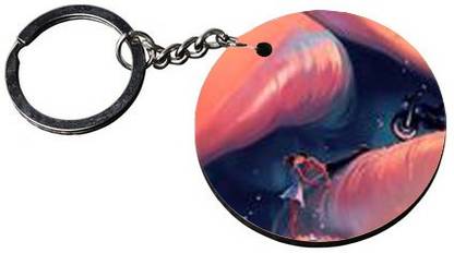 OiOD circle emoji - 19 Key Chain