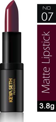 KEYA SETH AROMATHERAPY Matte Lipstick 07 Dark Deep Purple