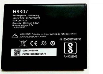 BkMart Mobile Battery For  Infocus Infocus M260 HR307 2000 mAh Lithium-Ion 100% Original Premium High Quality Mobile Battery - (HR307)