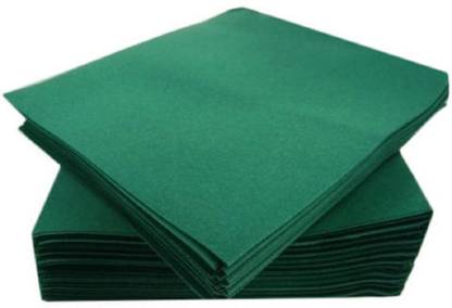 Khushi Solid Pattern Design for Party (Green) Green Paper Napkins