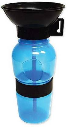 Pet Needs Outdoor Portable Dog Water Bottle/Drinking Cup for Pet Cylindrical Plastic Pet Bottle