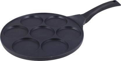 WONDERCHEF Inducta Multi Pan with 7 cavities, Fry Pan 26 cm diameter 0.27 L capacity