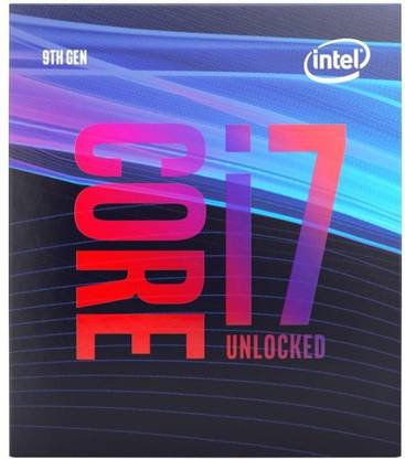 Intel Core i7 9700K 4.9 GHz Upto 5 GHz LGA 1151 Socket 8 Cores 16 Threads Laptop, Desktop Processor