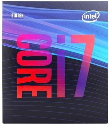 Intel Core i7 9700 4.7 GHz Upto 5 GHz LGA 1151 Socket 8 Cores 16 Threads Laptop, Desktop Processor
