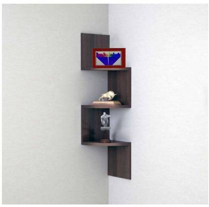 forex max handicrafts Zig Zag 3 wall shelf MDF (Medium Density Fiber) Wall Shelf