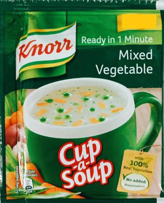 Knorr MIXED VEGETABLE SOUP ( 24 POUCHES OF 10 GM)