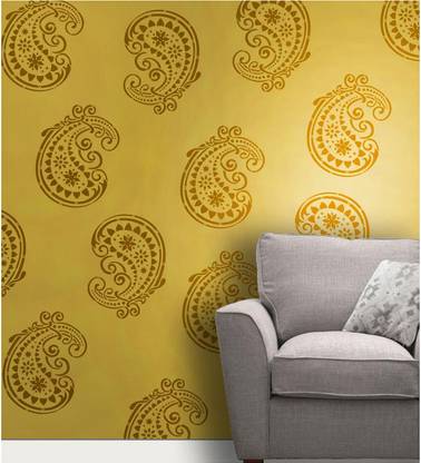 YMS Size:- 16" X 24" Bundi Enclave Print Wall Stencil