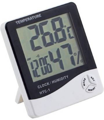 JRS TRADERS Multifunctional 5 in 1 Digital Temperature Humidity Meter / Calendar / Clock / Alarm Hygrometer Digital Multifunctional 5 in 1 Digital Temperature Humidity Meter / Calendar / Clock / Alarm Hygrometer Digital Weather Station
