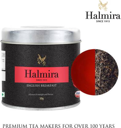 Halmira Tea English Breakfast Tea Blend Tin