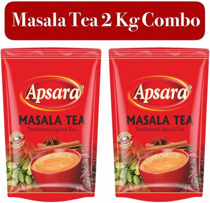APSARA Masala Tea 2 kg Combo Masala Tea Pouch