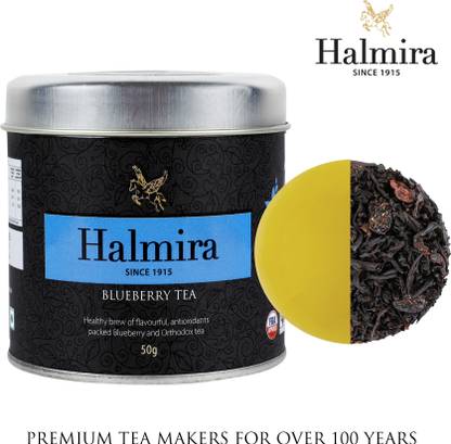 Halmira Tea Blueberry Blueberry Tea Tin
