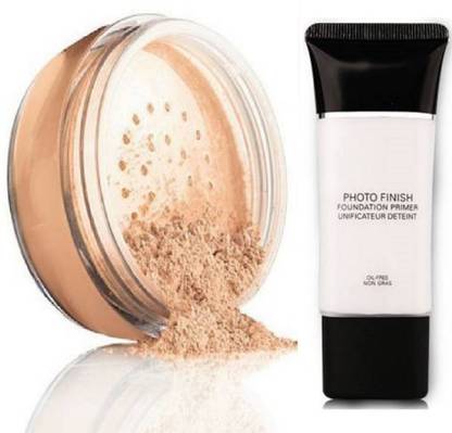 ADJD BEST SKIN WHITENING PRIMER WITH LOOSE CRYSTAL TOUCH POWDER