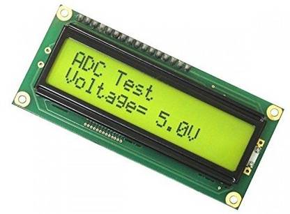 diykit LCD 16x2 Alphanumeric Yellow Display for Arduino and other MCU Display Lights Electronic Hobby Kit