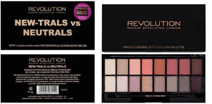 REVOLUTION Eyeshadow Palette New-Trals Vs Neutrals 16 g