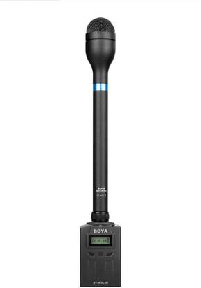 BOYA OYA BY-HM100 Omni-Directional Wireless Handheld Dynamic Microphone W BY-WXLR8 Pro UHF Wireless XLR Transmitter Microphone
