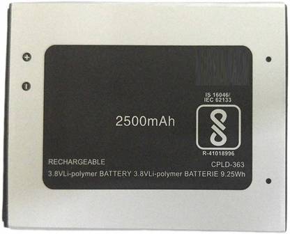 BkMart Mobile Battery For  Micromax YU Yureka AO5510 - 2500mAh