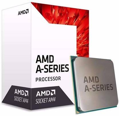 AMD A8-9600 APU with Radeon R7 Graphics (AD9600AGABBOX) 3.1 GHz Upto 3.4 GHz AM4 Socket 4 Cores 4 Threads 2 MB L2 0 MB L3 Desktop Processor