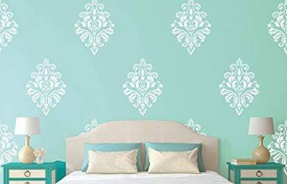 Asian Paints ASIAN PAINTS WALL FASHION RICH TAPESTRY WFTLSRT001 WALL STENCIL FOR ALL OVER WALL Stencil