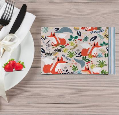 6thCross Rectangular Pack of 4 Table Placemat