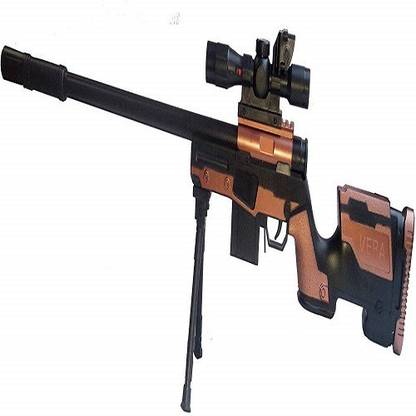 third eye enterprise PUBG AWM Sniper Rifle Toy Gun, Big Size Army AWM Toy Gun for Boys Guns & Darts