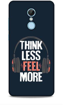 HEMKING Back Cover for Xiaomi Redmi 5 (MDE1) Think Less Feel More