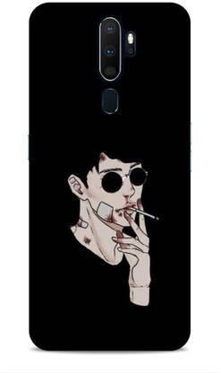 MAPPLE Back Cover for Oppo A5 (2020) (Stylish Boy / Boy with Sunglasses)