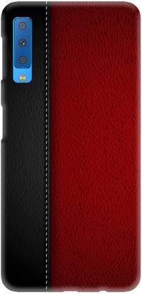 LEEMARA Back Cover for Samsung Galaxy A7 - 2018 (SM - A750) - Leather, Printed Back Cover
