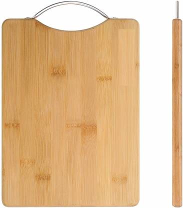 SKYFUN Wooden Bamboo Kitchen Chopping Cutting Slicing Board Wooden Cutting Board